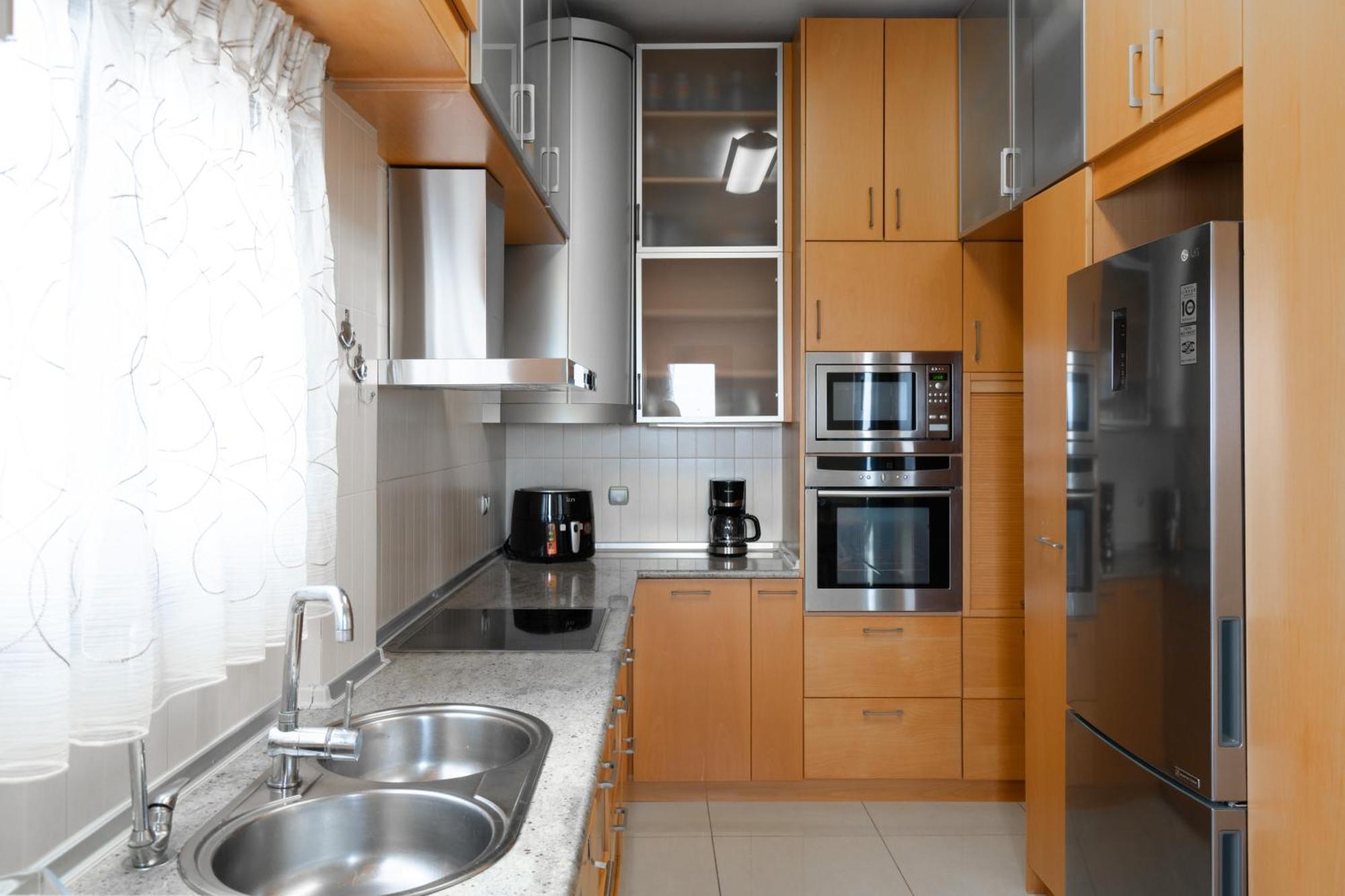 Central Seaview Heven Apartment In Fira  Exterior photo